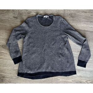 Madewell Black and White Sweater Size Medium